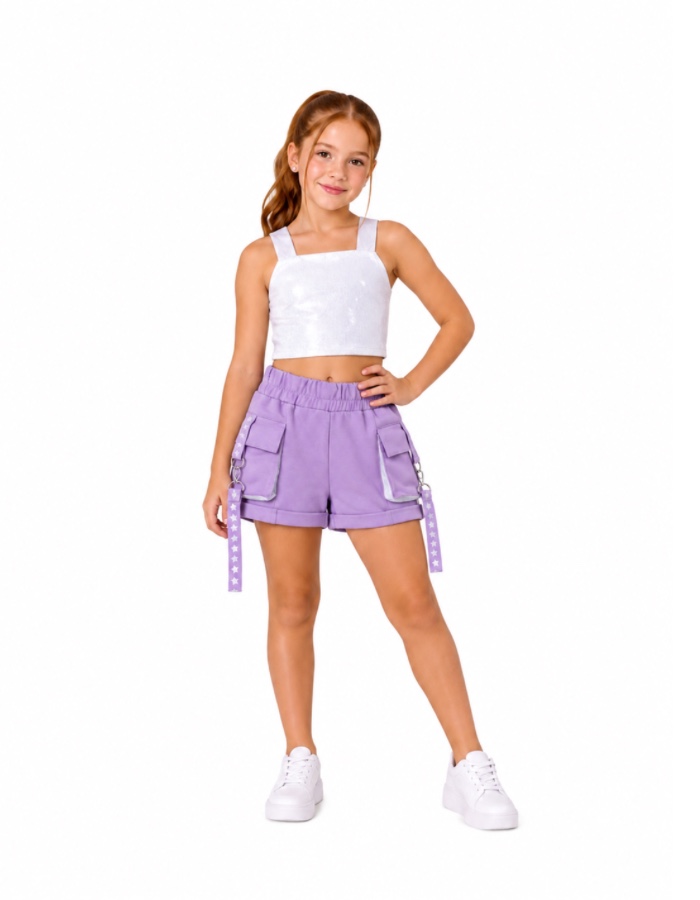 SHORT MOLETINHO CARGO