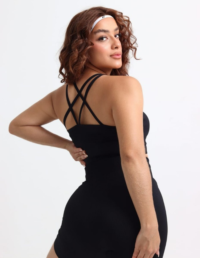 CONJUNTO SHORT MÉDIO TOP ALÇA 