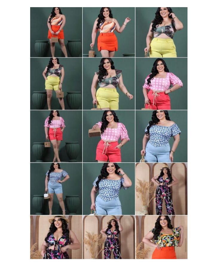 Croppeds e blusas 