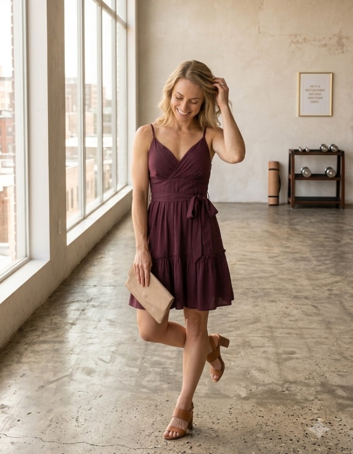 VESTIDO CURTO LISO
