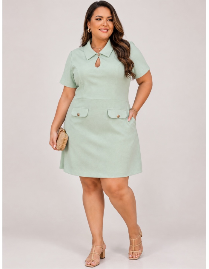 Vestido Plus Luisa
