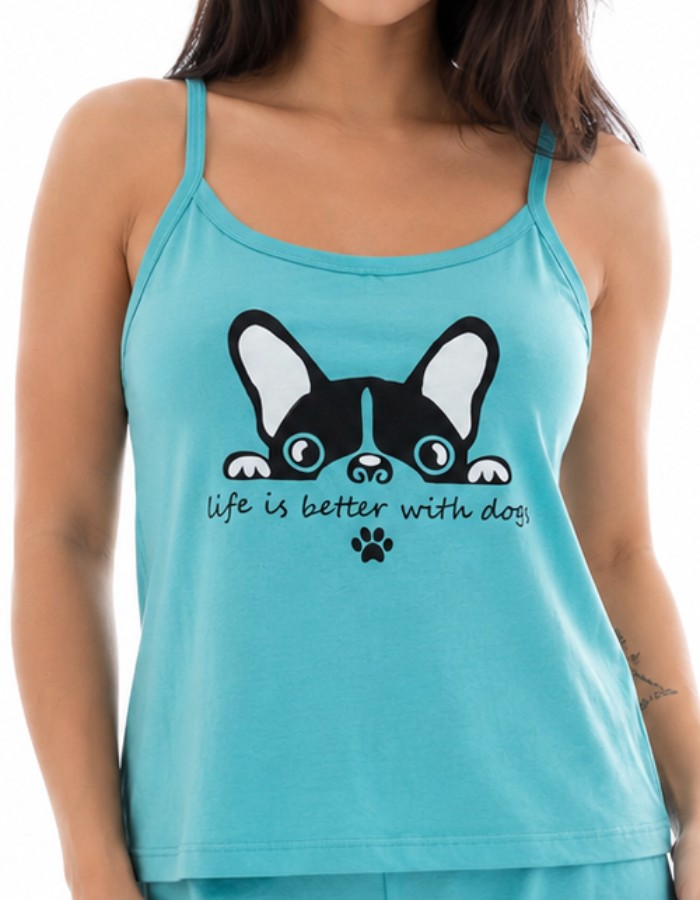 APENAS BLUSA ALÇA-DOG