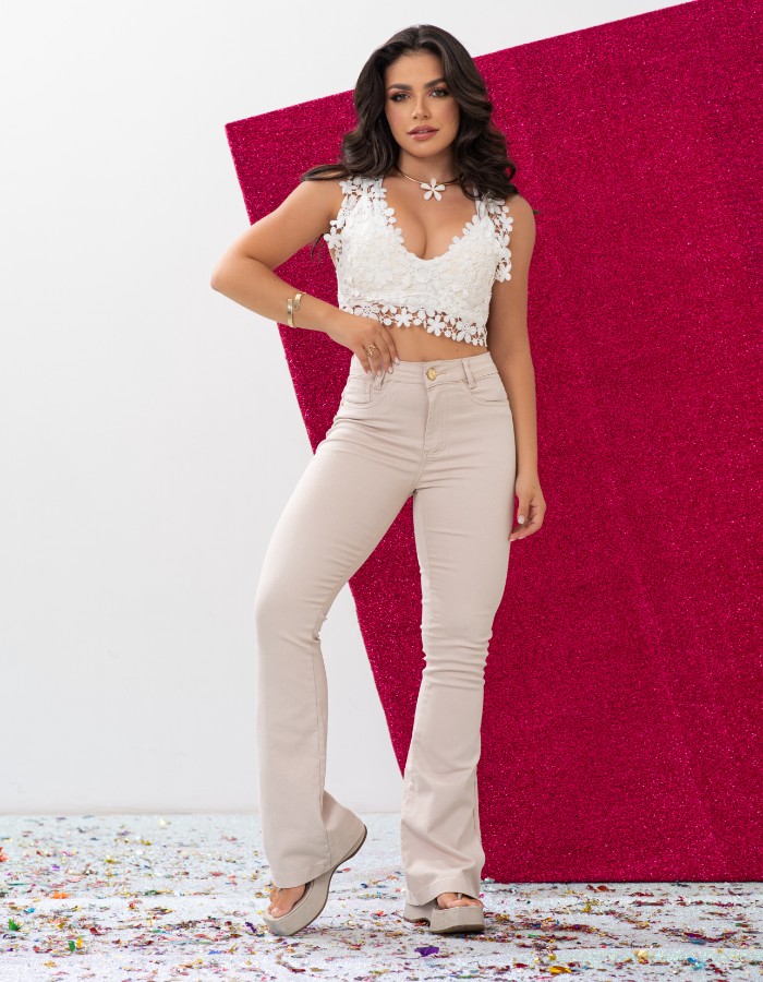 CALÇA FLARE 