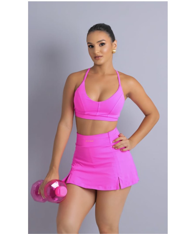 Conjunto short saia