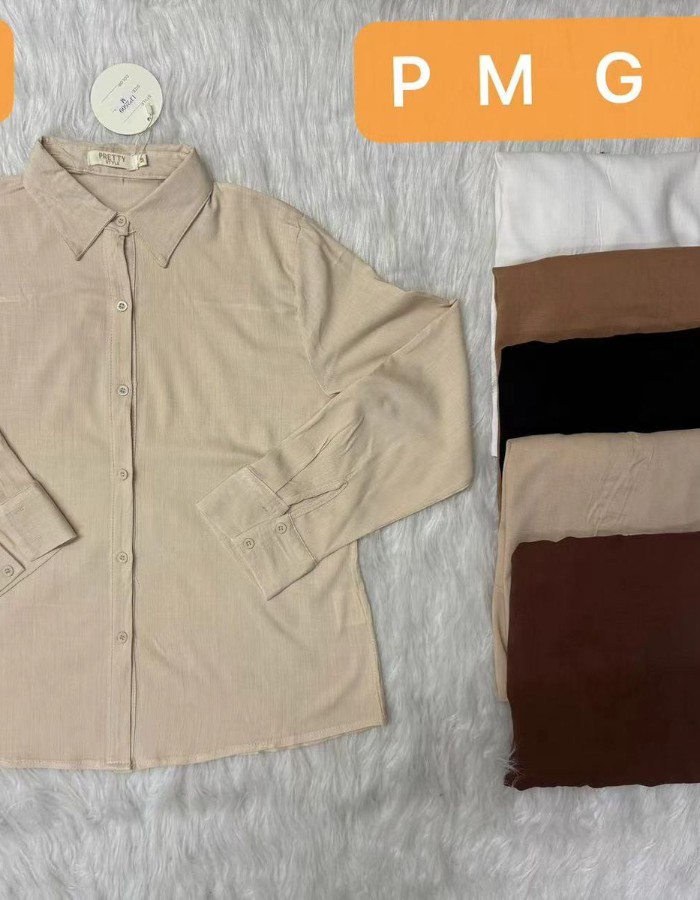 BLUSA LINHO BOTÃO