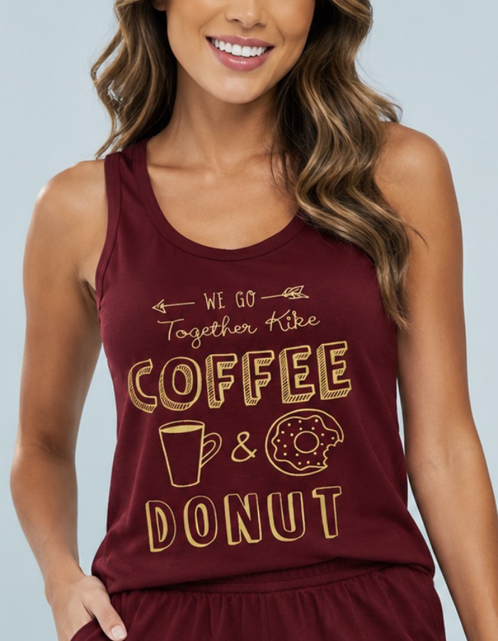 APENAS BLUSA REGATA-COFFEE