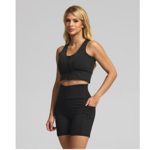 Conj Short MAXXI TOP ZÍPER 