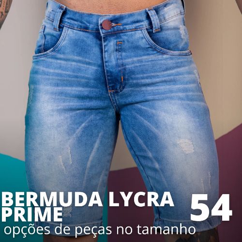 BERMUDA LYCRA PRIME PLUS SIZE 54