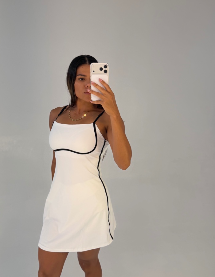 VESTIDO BEACH  + SHORT IMPORT