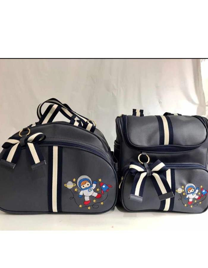 CONJ BOLSA LUXO 2 PEÇAS EMANUEL 