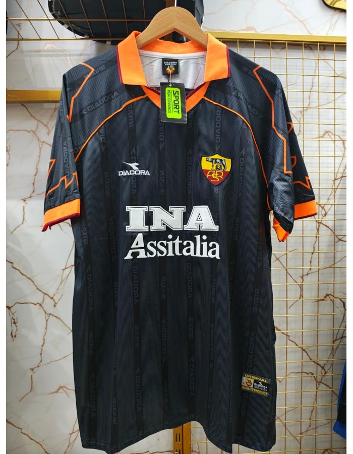 Camisa Roma retrô 99/00