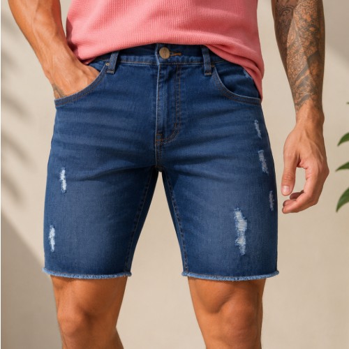 Bermuda jeans conceito prime