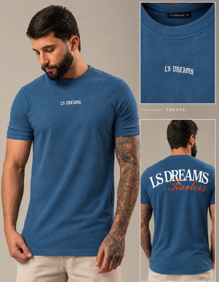 Camiseta Suedine Oversized