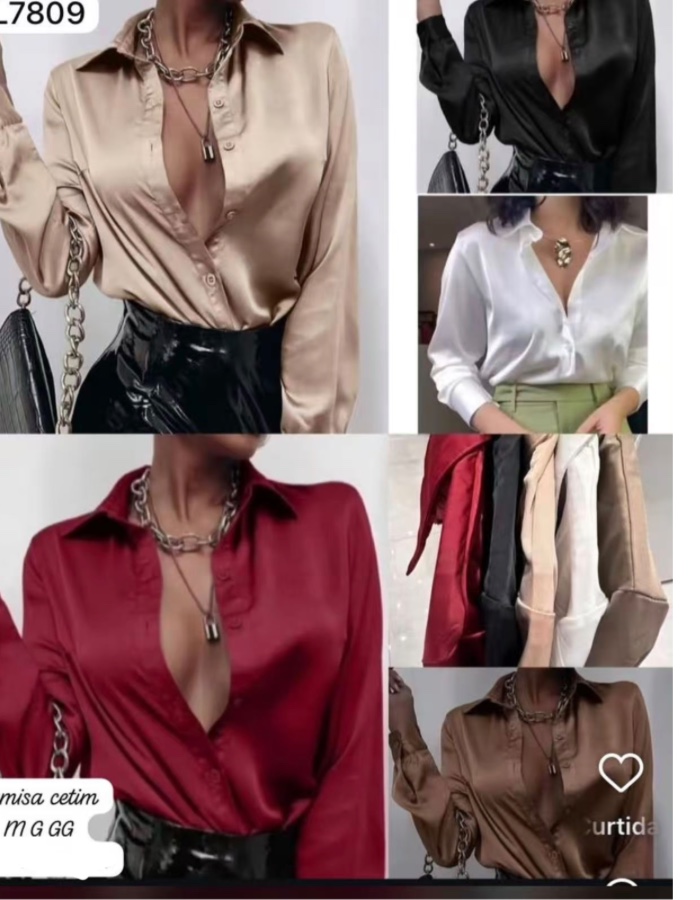 Blusa manga longa 