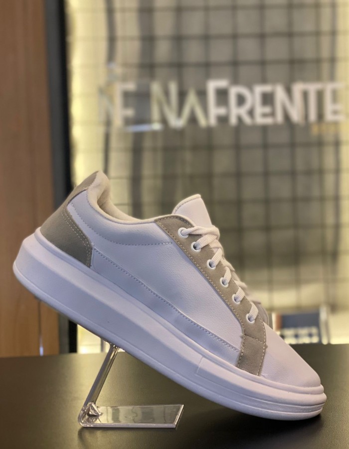 Produto casual-branco-cinza 0