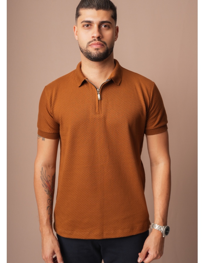 POLO ZÍPER BRICK