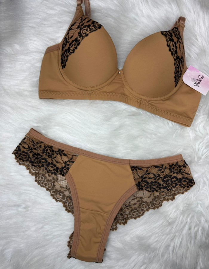 CONJUNTO ESTILOSA DETALHE E FIO RENDA 3640 1362