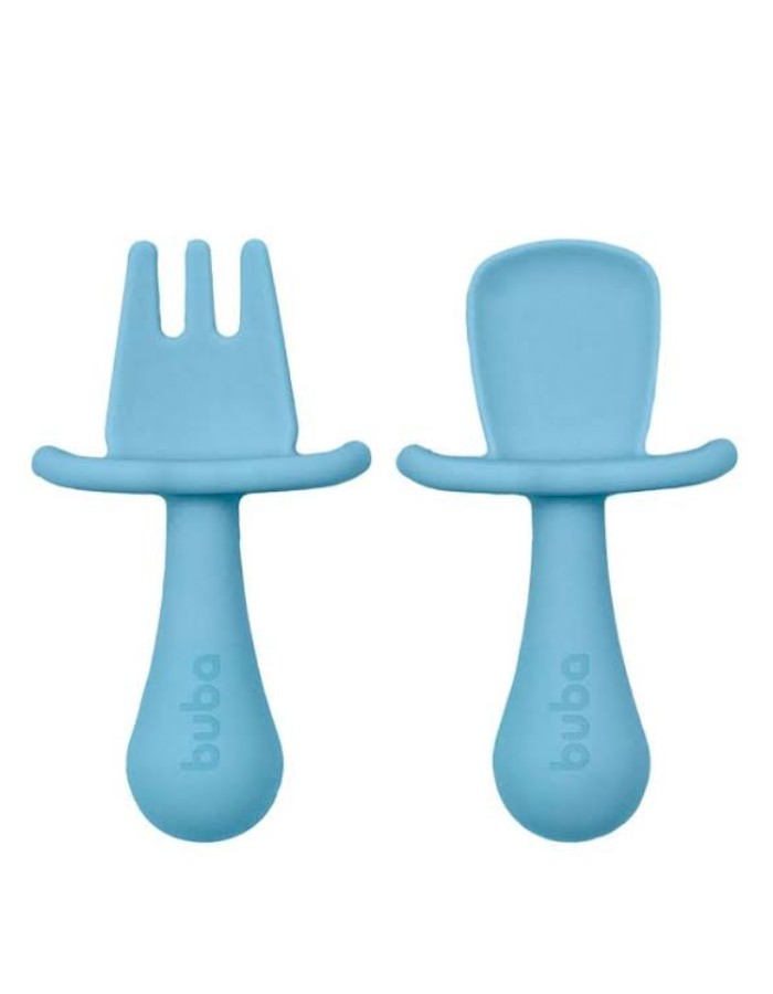 KIT TALHERES EM SILICONE BUBA