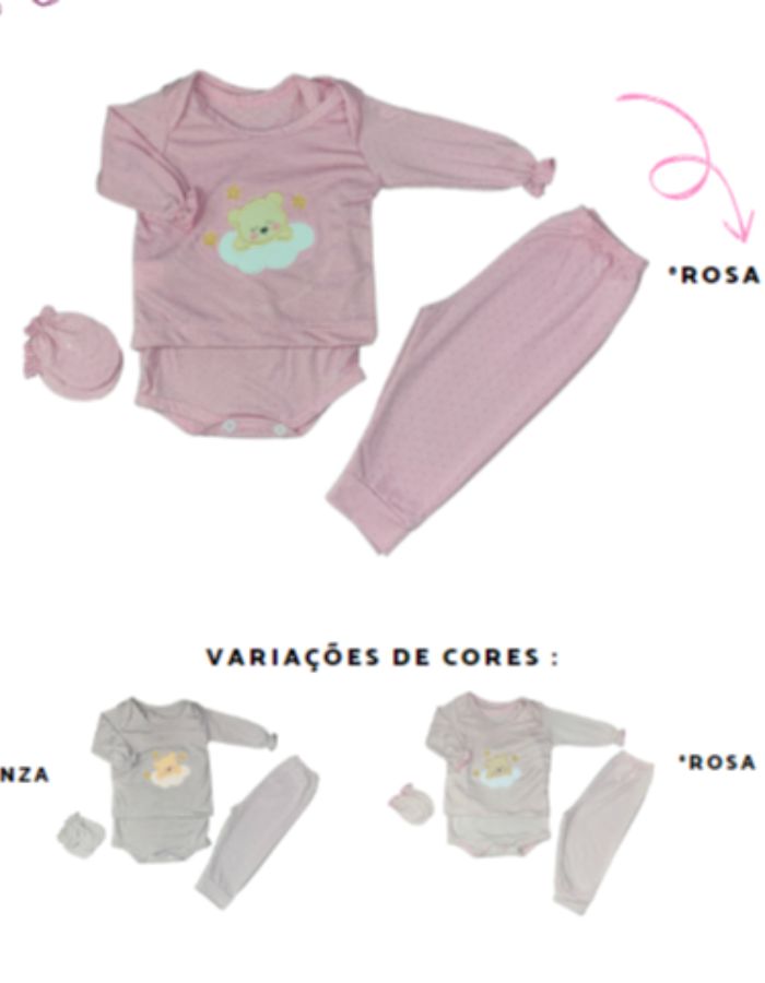 CONJ PAGAO C/ BODY 2084 ELIEL BABY