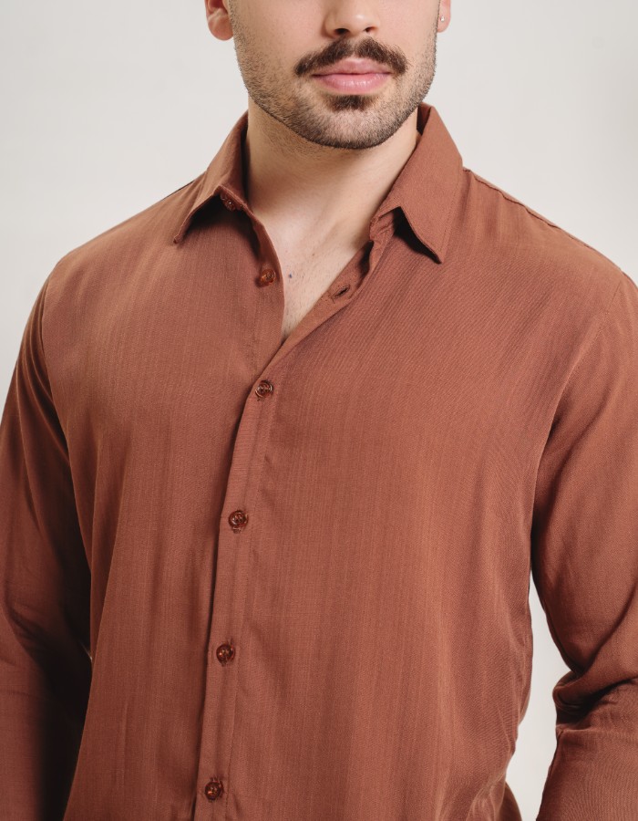 CAMISA MANGA LONGA BOTÃO SANTORINI