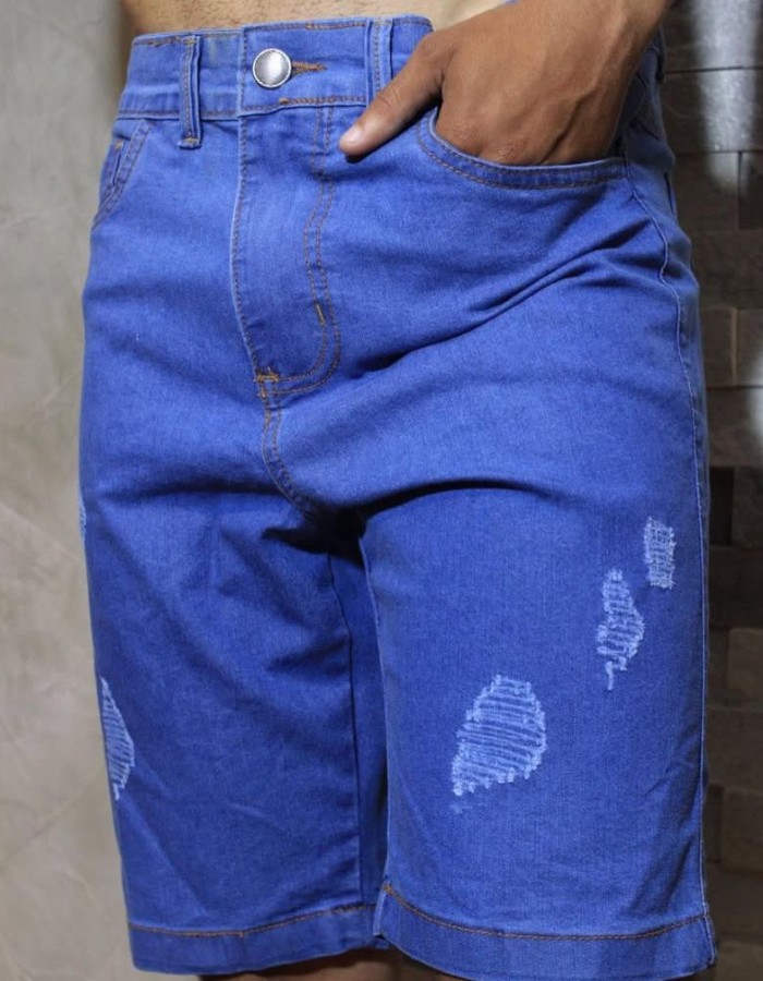BERMUDA JEANS LYCRA 