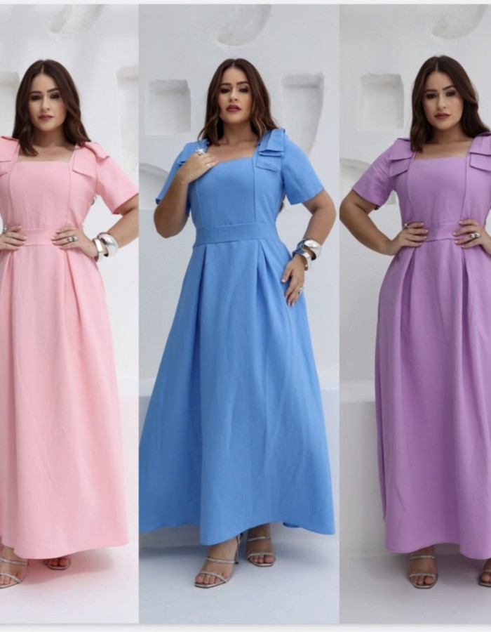 Vestido Julia laço 