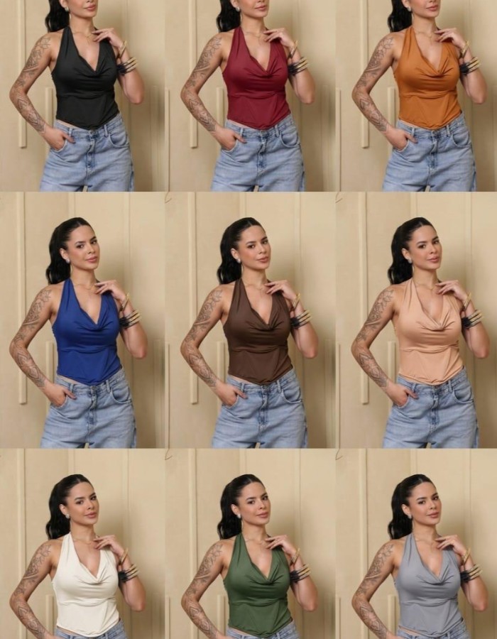 BLUSA CROPED