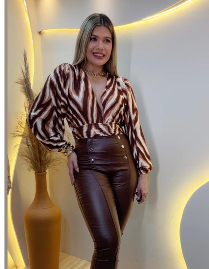 BODY POLIAMIDA PREMIUM ESTAMPA EXCLUSIVA