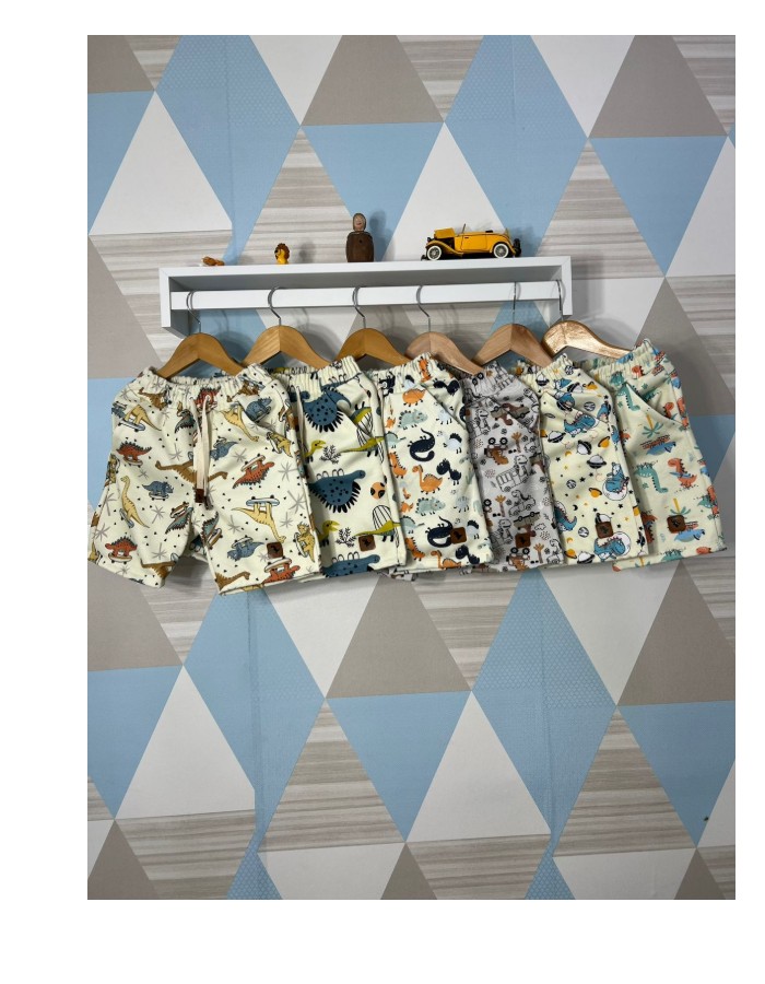 SHORT ESTAMPADO INFATIL