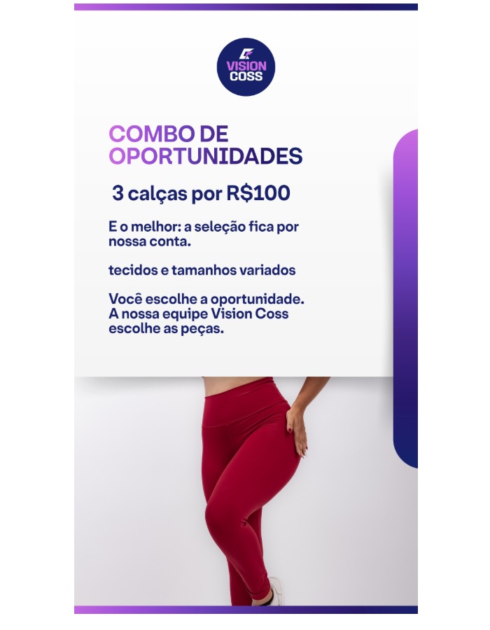 OFERTA DE 3 CALÇAS