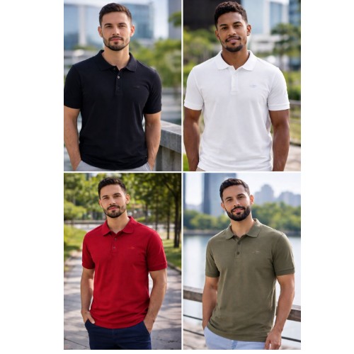 CAMISA POLO MORMAII PLUS SIZE
