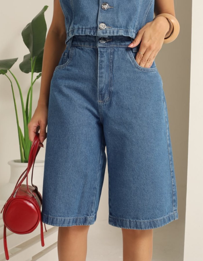 SHORT JORTS ABANHADO ESCURO