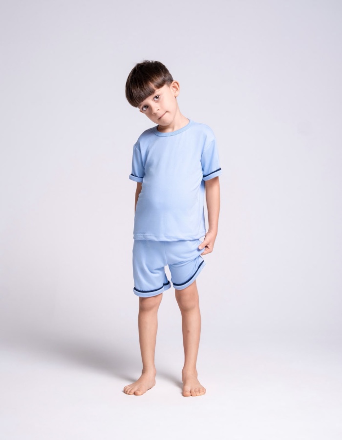 Baby Doll infantil frizado masculino 