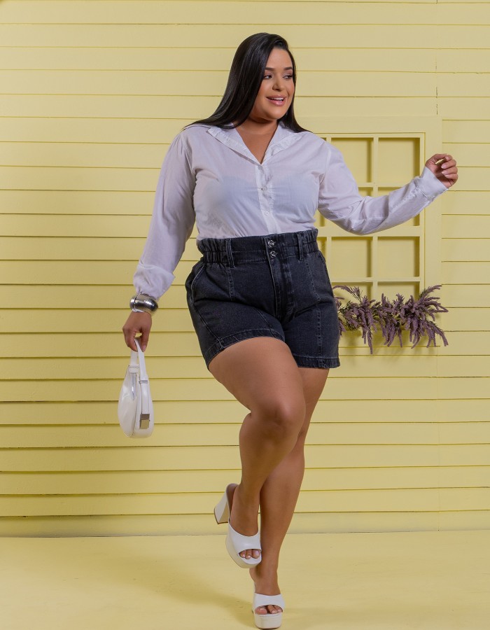 SHORT ELAST. BLACK GG
