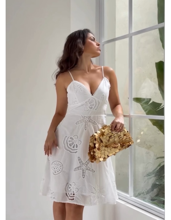 Vestido Curto Alça