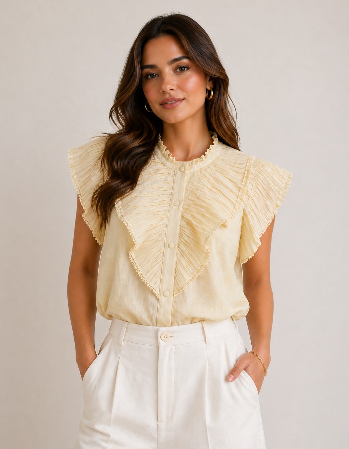 Blusa Micaely - obs: manga maior