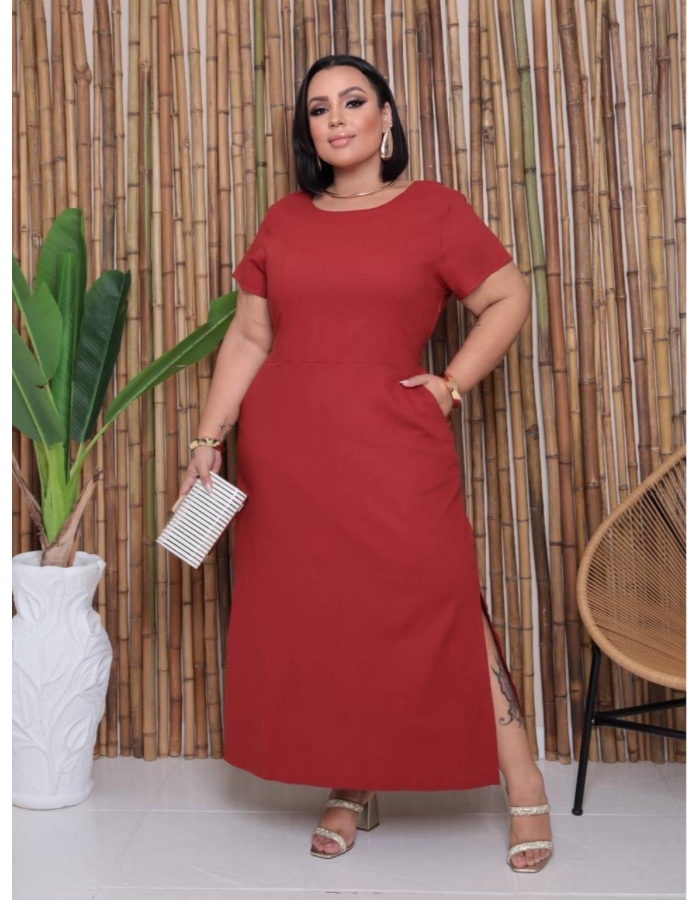 Vestido Plus Mariana 