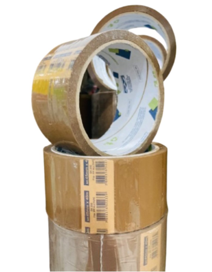 FITA ADESIVA MARROM 45MM C/ 40 METROS - UNIDADE