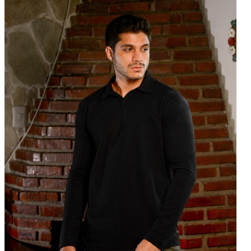 POLO V SELECT M.L PRETO 