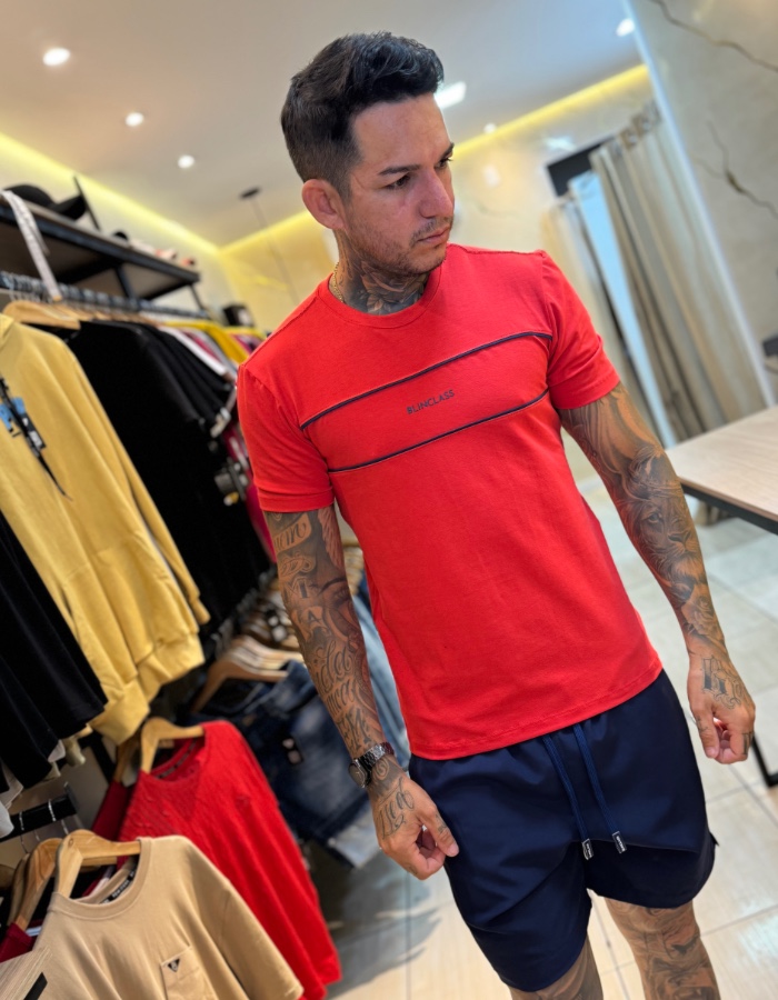 BLUSA GOLA CARECA BLINCLASS  