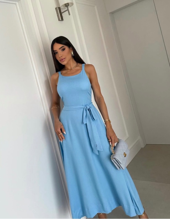 VESTIDO LISO