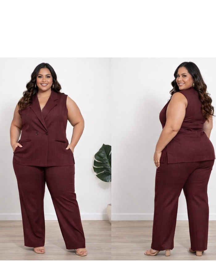 A conjunto plus size