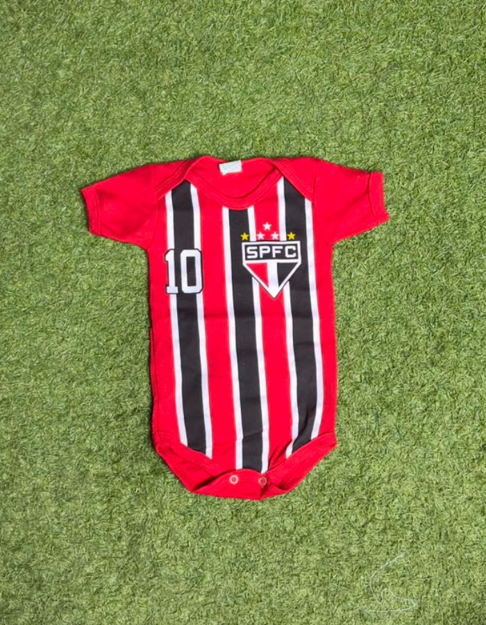 BODY INFANTIL - SÃO PAULO - TRICOLOR
