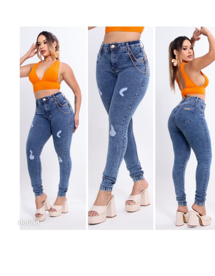CALÇA COM DESTROYDE
