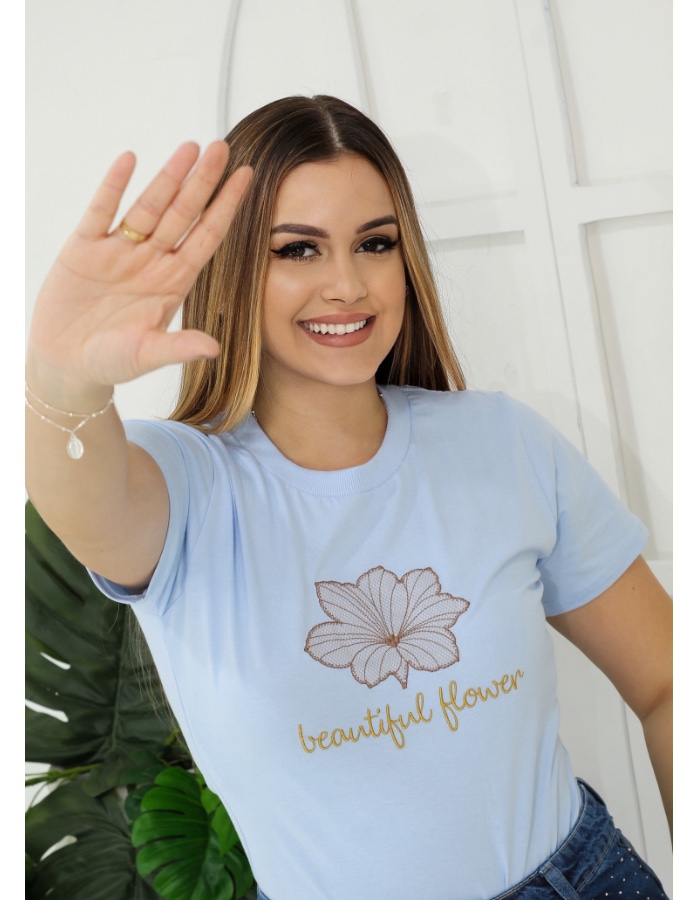 Produto t-shirt-ref-8200-g-beautful-flower 1