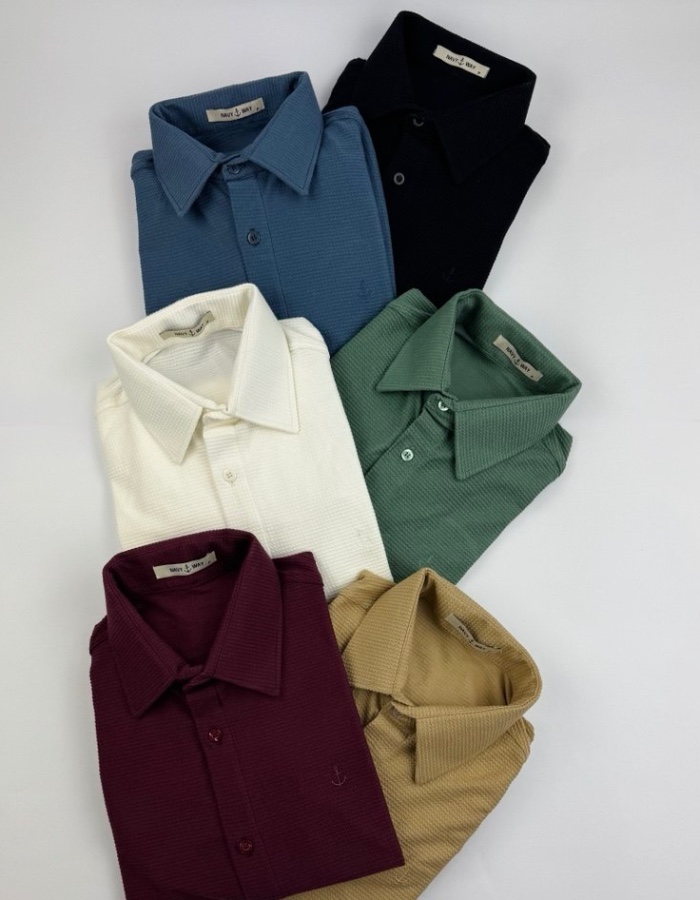 CAMISA TEXTURE MC