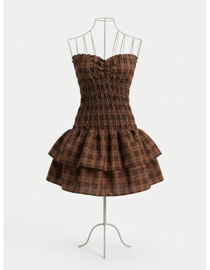 Vestido xadrez 01