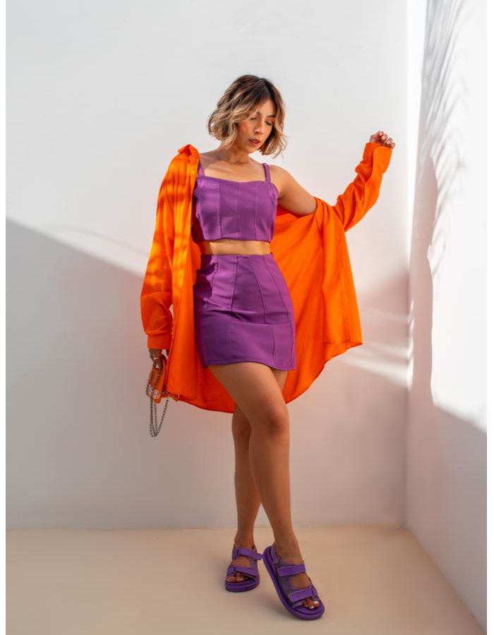 CONJUNTO SAIA ALFAIATARIA