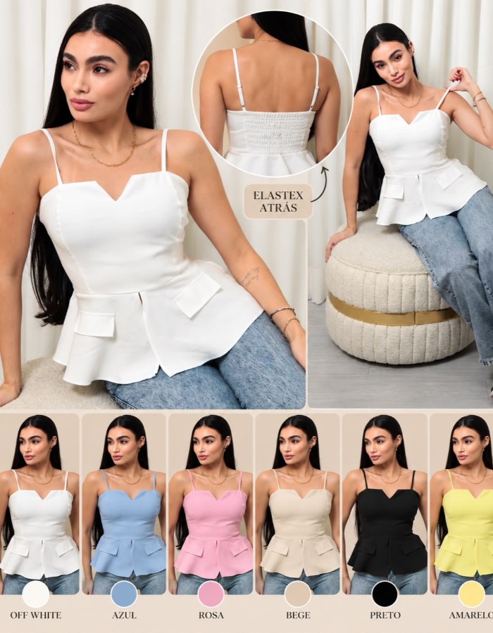 BLUSA MARRANT ELASTEX NAS COSTAS
