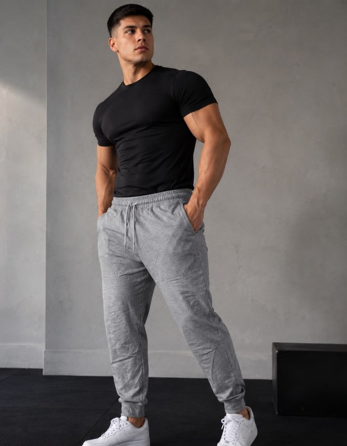 CALÇA BOLSO FAIXA MASCULINA